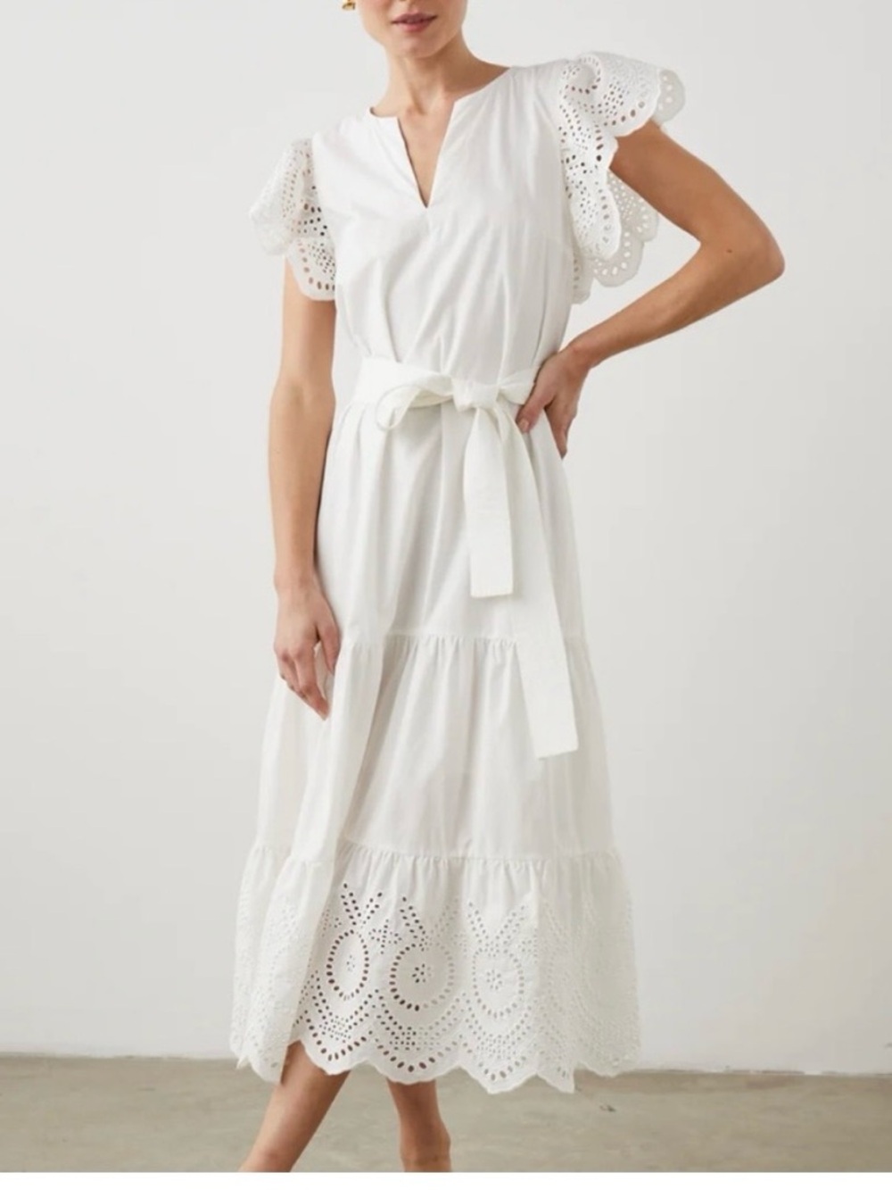 Rails White Gia Dress
